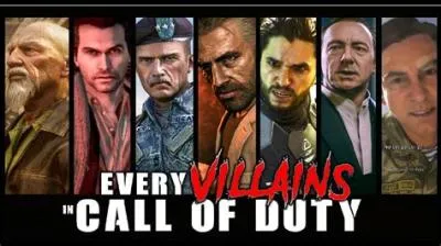 Who is the main villain in cod?