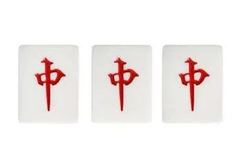 What does the red dragon mean in mahjong?
