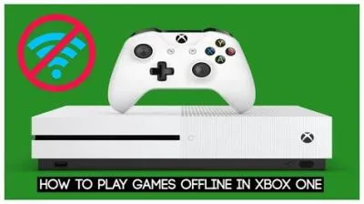 How to play 360 games offline on xbox one?