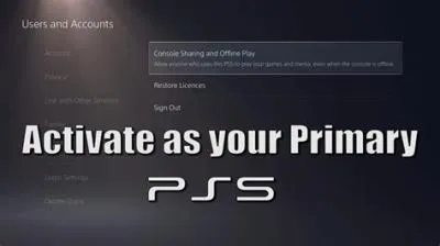 How many people can activate one ps5 account?