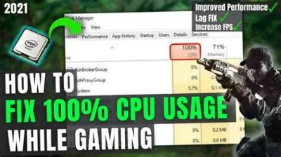 Is 100 cpu usage bad for gaming?