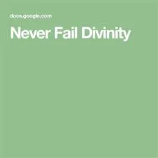 What makes divinity fail?