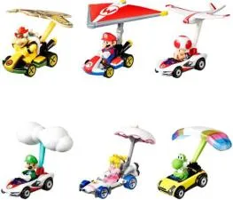 Did mario kart wii have gliders?