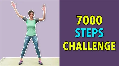 Is 7000 steps active?