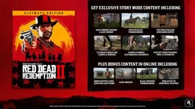 Whats the difference between red dead redemption 2 and red dead redemption 2 ultimate edition?