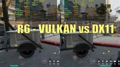 Why is vulkan not showing up r6?