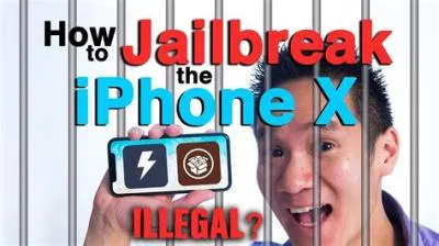 Is it legal or illegal to jailbreak iphone?