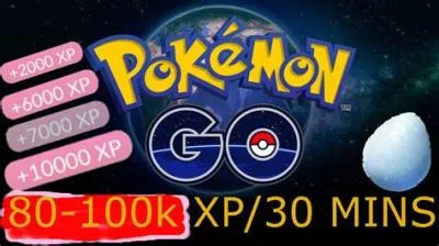 How to get 100k xp in pokemon go?