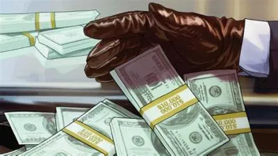 Can you steal money in gta 5?