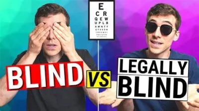 Is 7.50 legally blind?