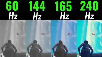 Is there a big difference between 120hz and 240hz?