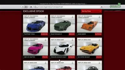 How many cars can you sell a day gta 5?