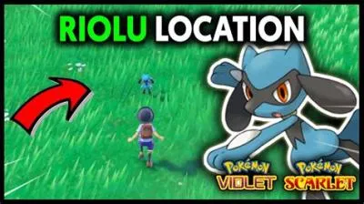 Where can i find riolu in pokemon scarlet?