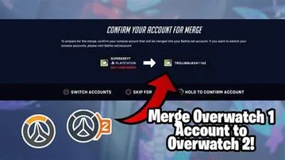 Can i merge 3 accounts on overwatch 2?