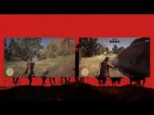 How to play red dead redemption 2 split screen?