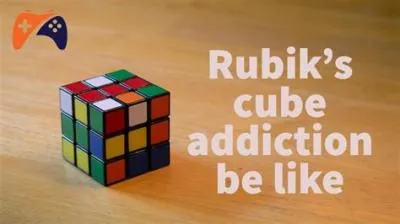 Is rubiks cube addictive?