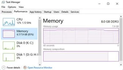 Is 4gb ram too slow for windows 10?