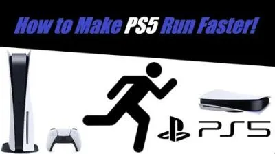 Does the ps5 run faster than the ps4?