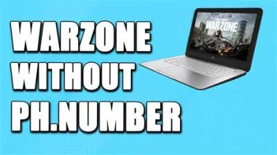 Why do i need a phone number to play warzone on pc?