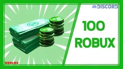 How many robux do you get for 100?