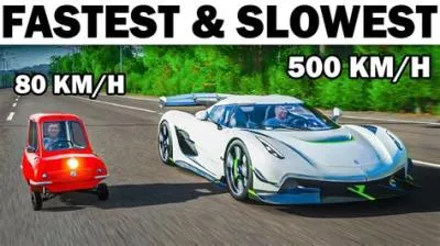 What are the slowest cars in forza horizon 5?