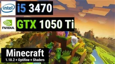 Is a gtx 1050 good for modded minecraft?
