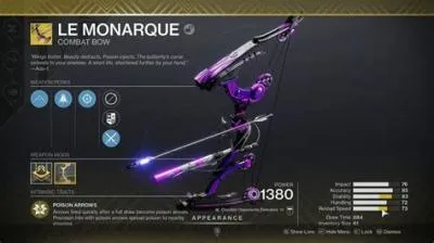 Is le monarque good in pve?