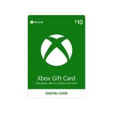 Do xbox gift cards come in 10?