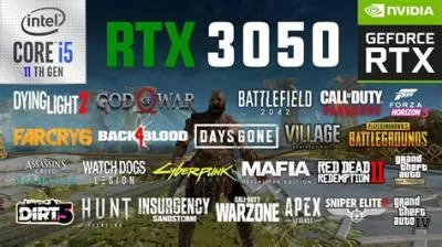 Can rtx 3050 run all games?