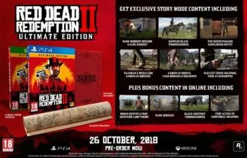 What does rdr2 ultimate edition give you?