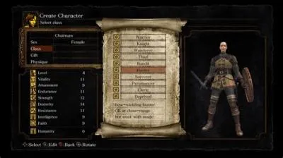 What class has the highest strength dark souls?