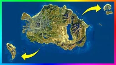Why are all gta maps islands?